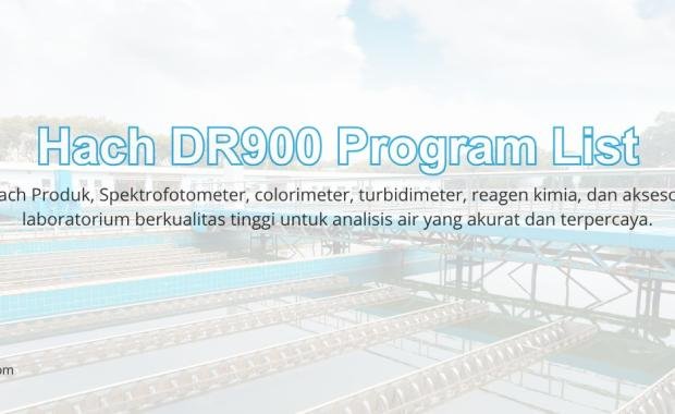 Hach DR900 Program List